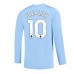 Manchester City Jack Grealish #10 Hjemmedrakt 2023-24 Lange ermer